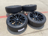 20" Cadillac XT4 OEM black wheels rims tires 2023 2024 2025 2026 NEW Texas Truck Tire