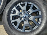 17" Toyota 4Runner Tacoma TRD OEM 94254 10637 wheels rims 2024 2025 2026 NEW Texas Truck Tire