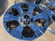 22x9.5 Ballistic Outlaw Chevy Dodge Ram 2500 3500 wheels rims 8x165 8x6.5 Texas Truck Tire