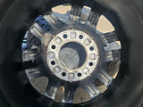 20" GMC Sierra AT4 2500 3500 OEM wheels rims 5950 Silverado NITRO 35" Texas Truck Tire