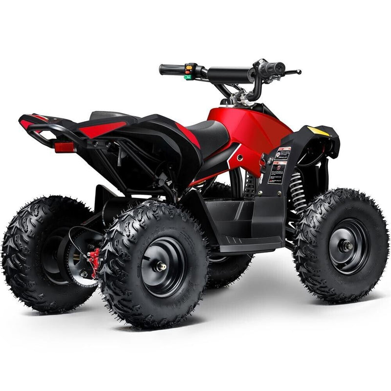 MotoTec E-Bully 36v 1000w Children's All-Terrain Vehicle - White, Red and Blue