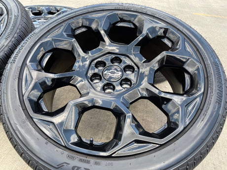 24" Chevy GMC Yukon Sierra Tahoe Cadillac Escalade V OEM wheels rims 2026 NEW Texas Truck Tire