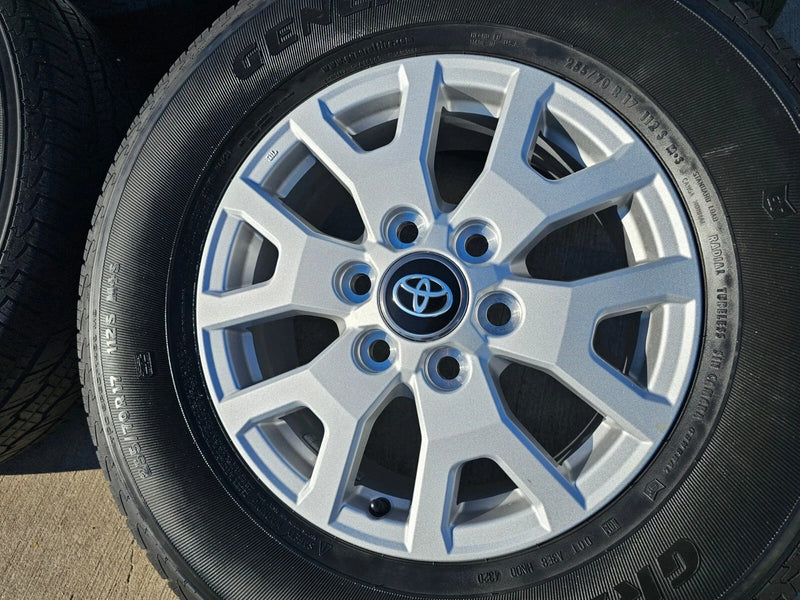 17" Toyota Tacoma 4Runner TRD OEM 10637 94254 wheels rims 2024 2025 2026 GENERAL Texas Truck Tire