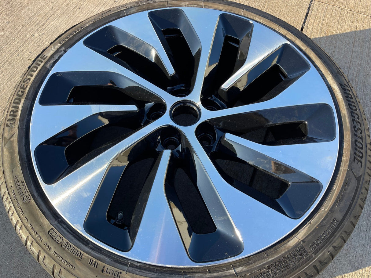 21" Lucid Air OEM Grand Touring wheel rim 5x120 spare 2022 2023 2024 2025 REAR Texas Truck Tire
