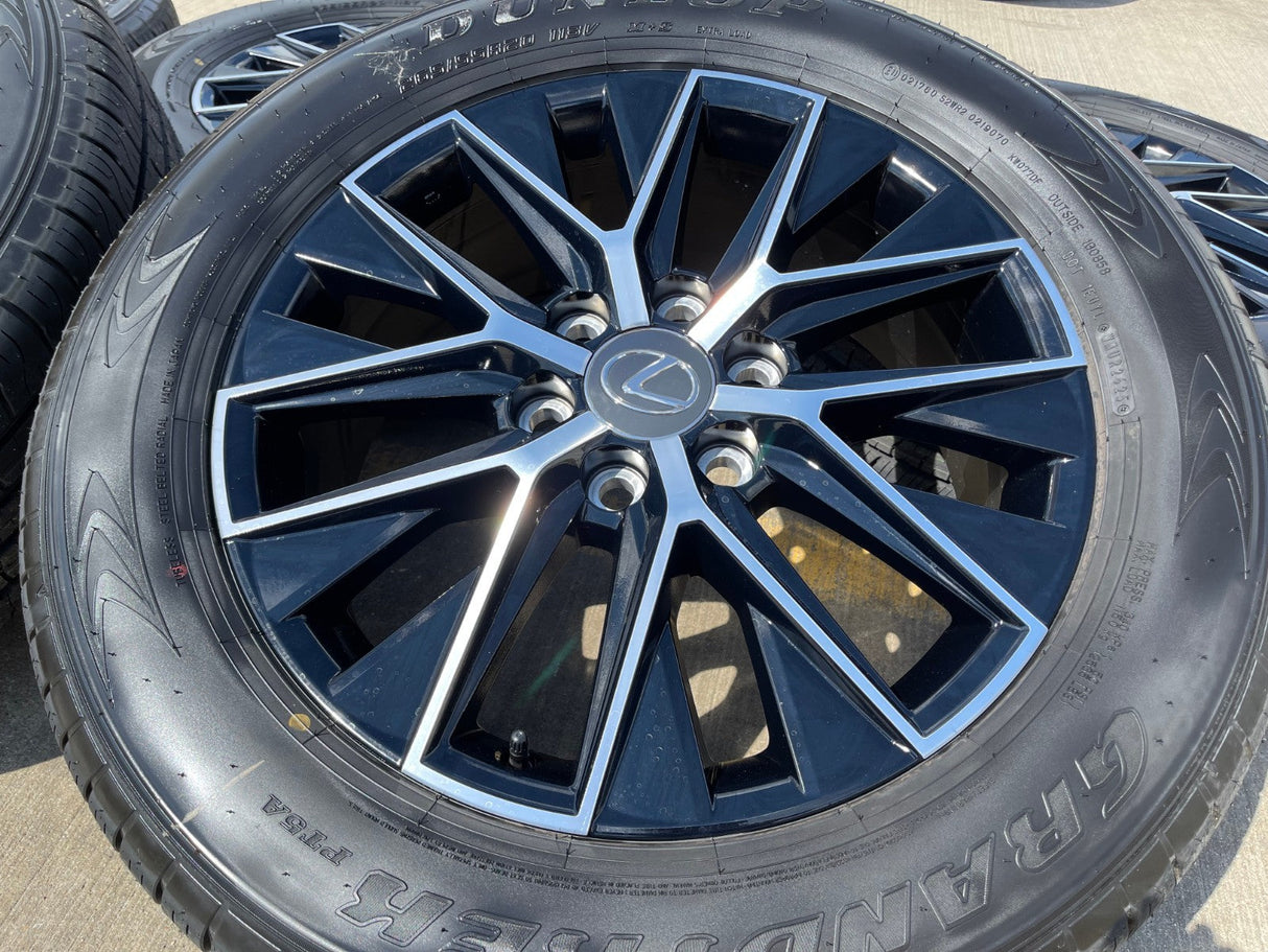 20" Lexus GX550 OEM wheels rims Toyota Land Cruiser Tundra 10545 LX600 2025 NEW Texas Truck Tire