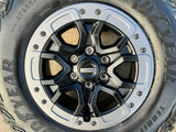 17" Ford Ranger Raptor Beadlock wheels rims Bronco 2024 2025 2026 NEW GOODYEAR Texas Truck Tire