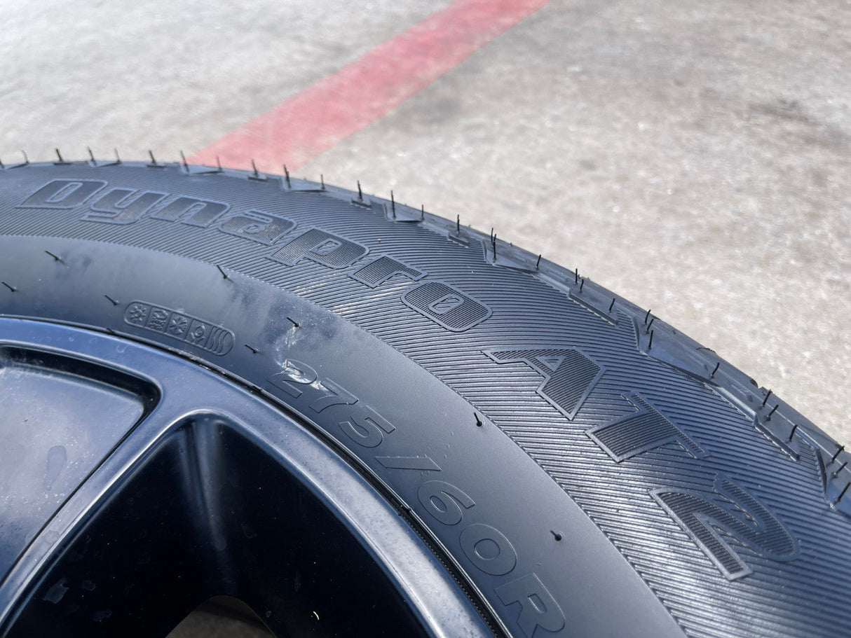 20" Dodge Ram 1500 OEM LIMITED Black 2676 2723 wheels rims NEW HANKOOK A/T2 Texas Truck Tire