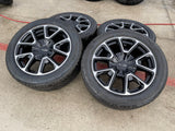 22" Chevy Tahoe Suburban RST OEM 14035 wheels rims Silverado 2025 2026 NEW Texas Truck Tire