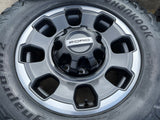 18" Ford F-250 F-350 OEM TREMOR rims wheels 10482 HANKOOK DYNAPRO M/T2 Texas Truck Tire