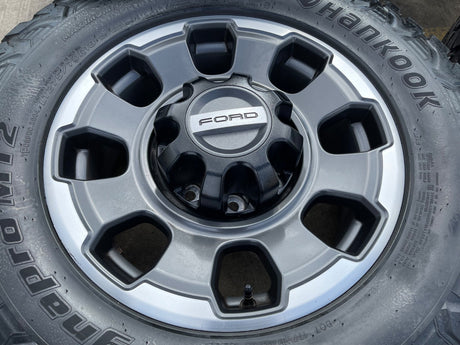 18" Ford F-250 F-350 OEM TREMOR rims wheels 10482 HANKOOK DYNAPRO M/T2 Texas Truck Tire