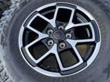 17" Jeep Wrangler Rubicon OEM 95730 9327 wheels rims Gladiator FALKEN MT 33" NEW Texas Truck Tire