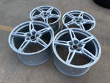 19" + 20" Chevy Corvette C8 OEM wheels rims 14007 14008 2023 2024 2025 2026 Texas Truck Tire