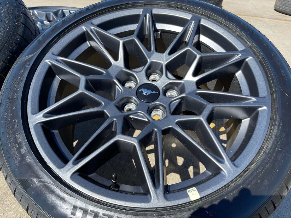 19" Ford Mustang GT Track Pack OEM 10600 10603 wheels rims 2024 2025 2026 NEW Texas Truck Tire