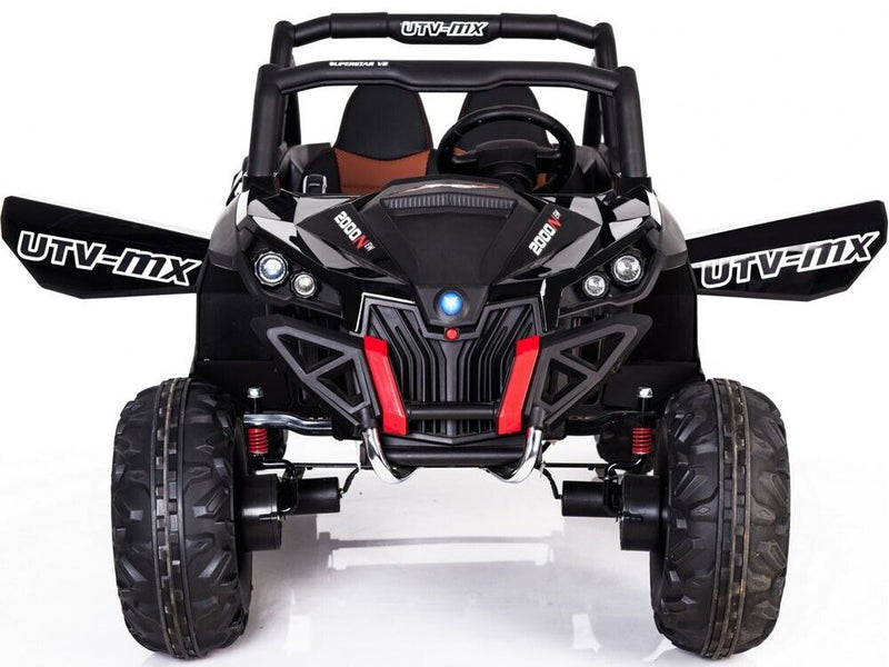 12v Black Mini Moto UTV 4x4 with Remote Control (2.4ghz RC)