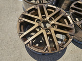 18" Toyota Tundra TRD OEM wheels rims 75281 Sequoia LX600 2024 2025 2026 NEW Texas Truck Tire