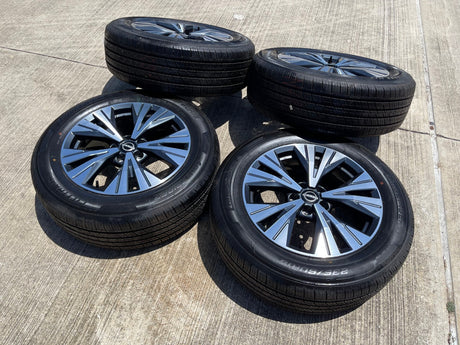 18" Nissan Murano Pathfinder FX35 FX45 QX60 OEM 62828 wheels rims 2023 2024 2025 Texas Truck Tire
