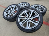 (1) 24" Cadillac Escalade V Platinum OEM wheel rim tire spare 2024 2025 2026 NEW Texas Truck Tire