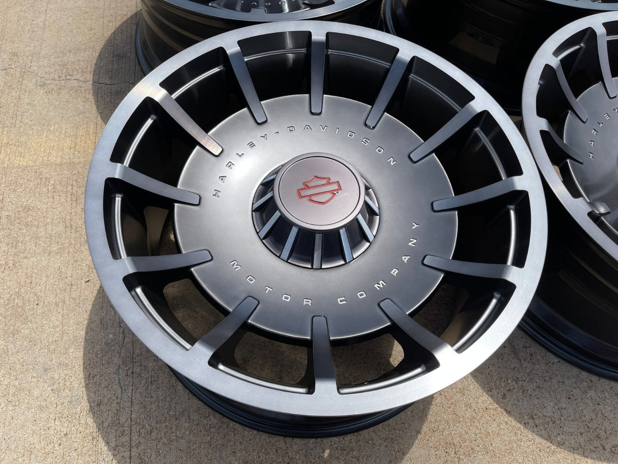 22" 22x10 Chevy Silverado Tahoe Suburban HARLEY DAVIDSON OEM wheels rims Texas Truck Tire