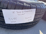 18" Jeep Grand Cherokee L OEM wheels rims 9286 Durango 2024 2025 2026 MICHELIN Texas Truck Tire