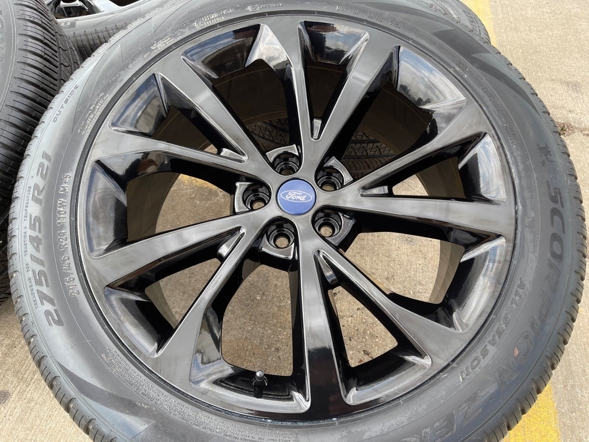 21" Ford Explorer ST OEM 10476 rims wheels Lincoln Aviator 2025 2026 PIRELLI NEW Texas Truck Tire