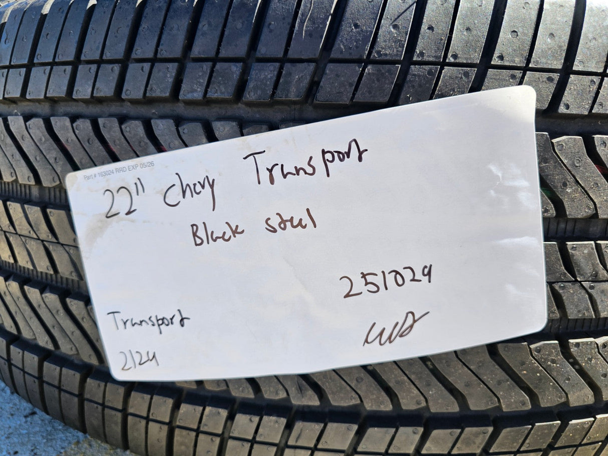 22" Chevy GMC Transport Steel OEM wheel rim Sierra Silverado Escalade tire NEW Texas Truck Tire