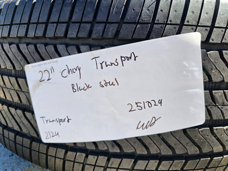 22" Chevy GMC Transport Steel OEM wheel rim Sierra Silverado Escalade tire NEW Texas Truck Tire