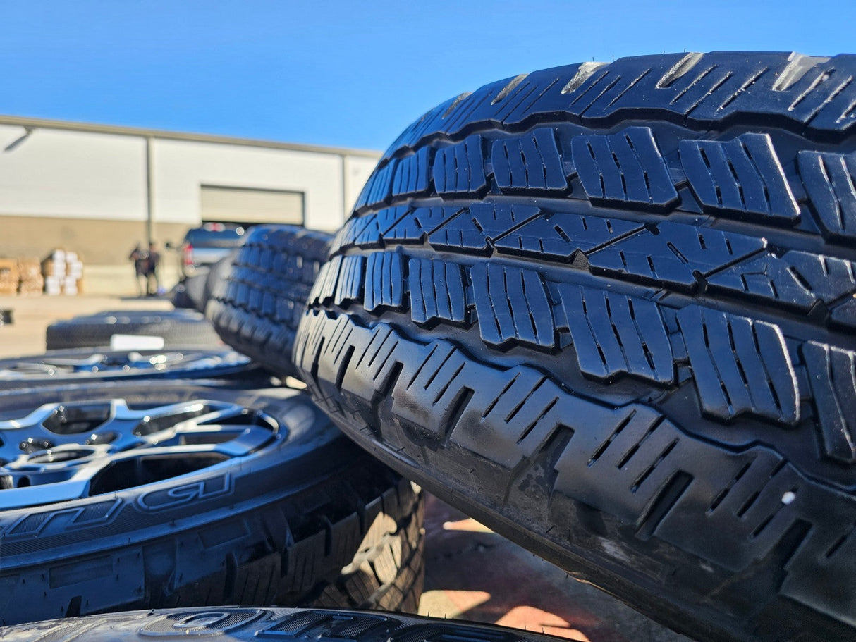 18" Ford Bronco wheels rims black 10389 Ranger tires 2023 2024 2025 2026 A/T Texas Truck Tire