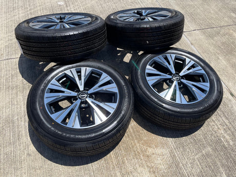 18" Nissan Murano Pathfinder FX35 FX45 QX60 OEM 62828 wheels rims 2023 2024 2025 Texas Truck Tire
