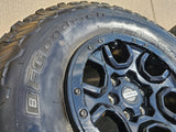 17" Ford Bronco SASQUATCH wheels rims BEADLOCK 10388 Ranger tires BFG KO2 A/T Texas Truck Tire