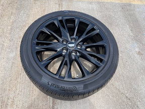 20" Cadillac XT4 OEM black wheel rim tire 2023 2024 2025 2026 NEW Texas Truck Tire