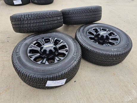 18" Ford F-250 F-350 TREMOR OEM rims wheels 10097 tires NEW MICHELIN A/T2 Texas Truck Tire
