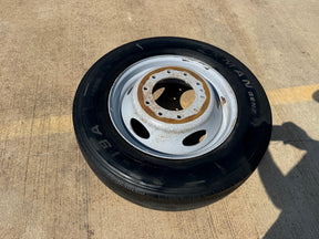 19.5" Ford F-450 Dually F-550 rim RAM 4500 OEM 10x225 spare Texas Truck Tire