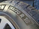 18" Toyota Land Cruiser OEM wheels rims 95952 Tundra Sequoia 2024 2025 2026 NEW Texas Truck Tire