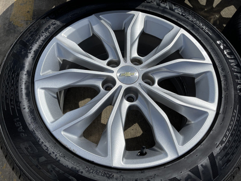17" Chevy Malibu OEM wheels rims 5894 tires Impala GMC Terrain Equinox 5x120 Texas Truck Tire