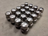 (20) 14x1.5 OEM Dodge RAM 1500 Charger Challenger SRT lug nuts polished OE Texas Truck Tire