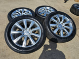 22" Infiniti QX80 QX56 Nissan Titan OEM wheels rims 73729 tires Texas Truck Tire