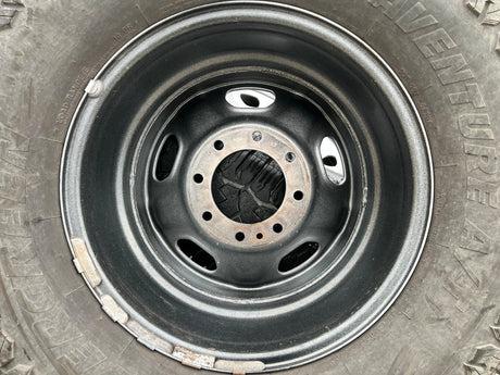 17" Ford F-250 F-350 OEM 3828 wheels rims tires A/T 33" Texas Truck Tire