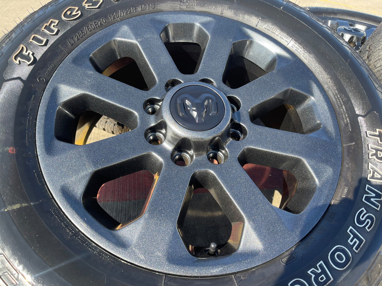 20" Dodge Ram 2500 3500 LARAMIE OEM 2700 wheels rims 2023 2024 2025 2026 NEW Texas Truck Tire