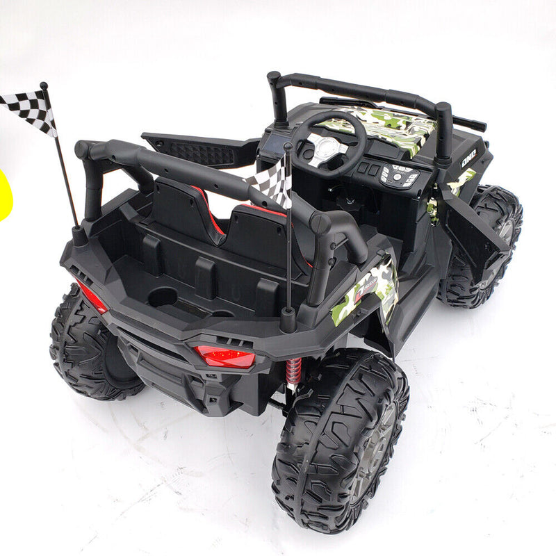 Electric Ride-On Car for Kids - 2 Seater UTV Style - 400W 24V Motor - Remote Control