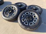 20" Ford F-250 F-350 OEM Lariat Platinum wheels rims 10486 A/T tires NEW Texas Truck Tire
