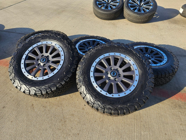 (5) 18" INEOS Grenadier OEM wheels rims Beadlock 2023 2024 2025 2026 NEW BFG Texas Truck Tire
