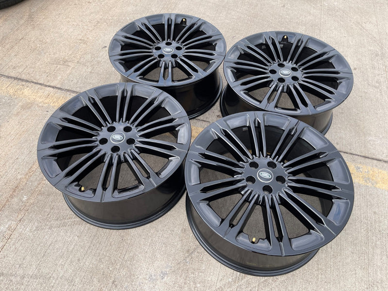 23" Land Rover Range AUTOBIOGRAPHY OEM 72377 wheels rims 2024 2025 2026 Texas Truck Tire