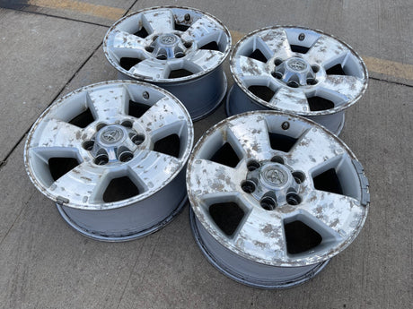 17" Toyota Tacoma 4Runner OEM wheels rims 69463 69429 Texas Truck Tire