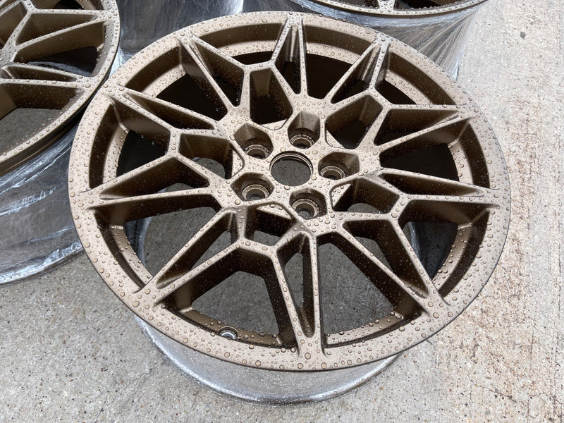 19" Ford Mustang GT Track Pack OEM 10600 10603 Bronze wheels rims 2025 2026 NEW Texas Truck Tire