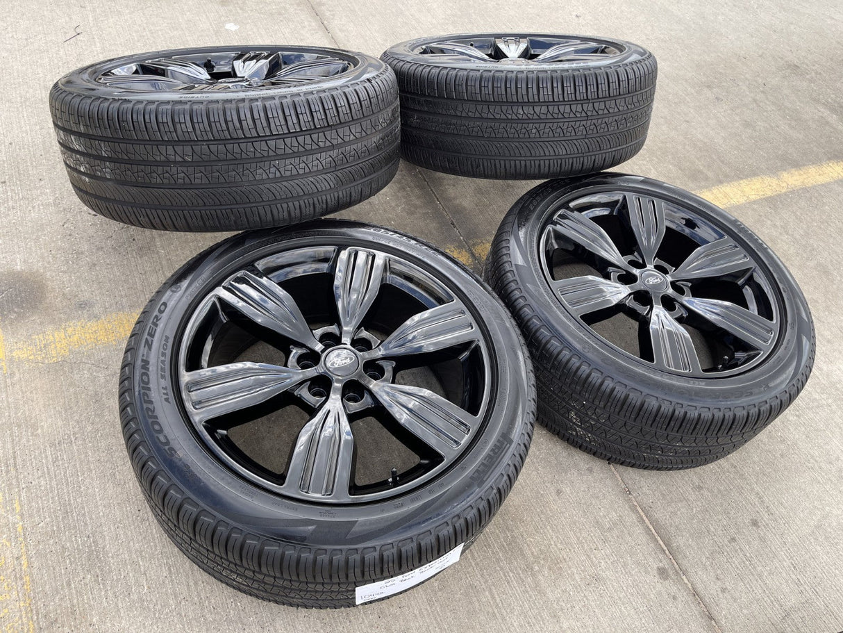 22" Ford F-150 LIMITED OEM rims wheels 10442 Expedition 2023 2024 2025 2026 NEW Texas Truck Tire