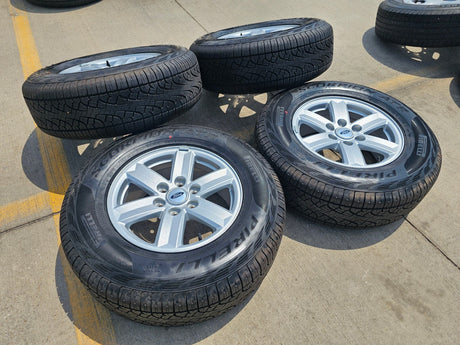 17" Ford F-150 Expedition OEM rims wheels 10339 tires 2024 2025 NEW PIRELLI A/T Texas Truck Tire