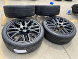 24" GMC Yukon Sierra DENALI OEM wheels rims black 2022 2023 2024 2025 2026 NEW Texas Truck Tire