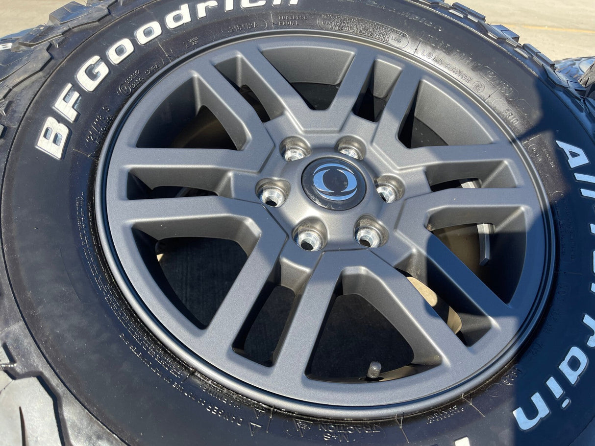 17" INEOS Grenadier OEM wheels rims tires 2023 2024 2025 2026 NEW BFG Texas Truck Tire