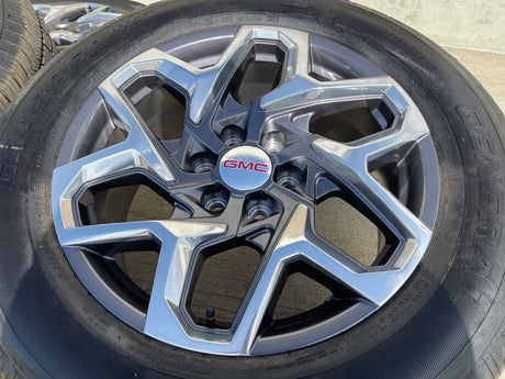 20" GMC Sierra Yukon AT4 Tahoe Silverado 95369 OEM wheels rims DISCOUNTED Texas Truck Tire