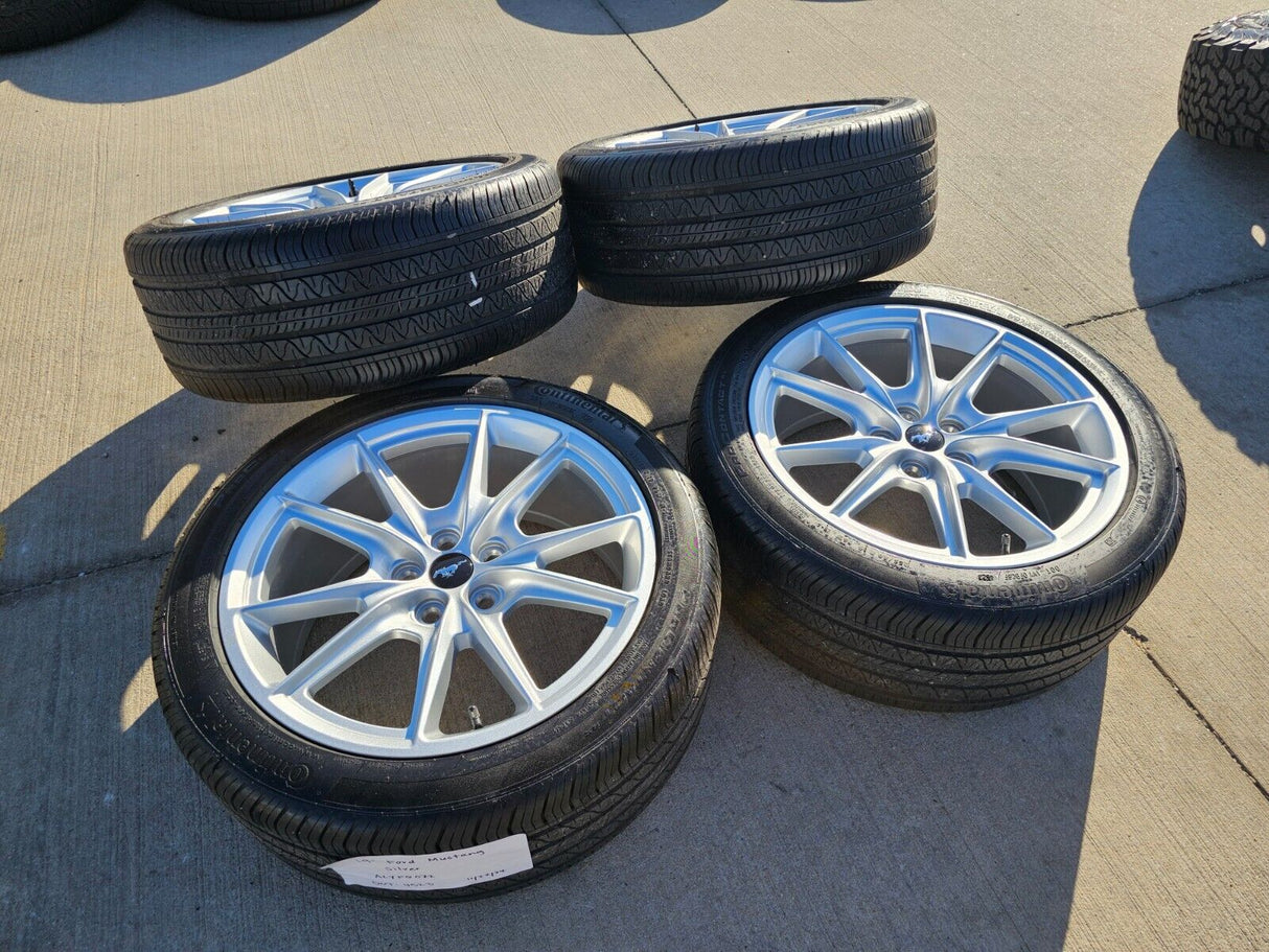 19" Ford Mustang Stealth GT OEM wheels rims 95759 tires 2021 2022 2023 2024 2025 Texas Truck Tire